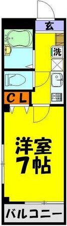 クレセントヴィラの物件間取画像